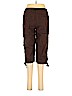 St. John's Bay Brown Cargo Pants Size 8 (petite) - photo 2