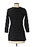 DKNY 100% Polyester Black 3/4 Sleeve Blouse Size M - photo 2