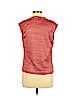 Jones New York 100% Polyester Orange Short Sleeve Blouse Size M (petite) - photo 2