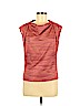 Jones New York 100% Polyester Orange Short Sleeve Blouse Size M (petite) - photo 1