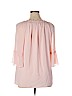 T Tahari 100% Polyester Pink 3/4 Sleeve Blouse Size XL - photo 2
