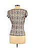 MICHAEL Michael Kors 100% Lyocell Brown Short Sleeve Top Size M (petite) - photo 2
