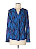 Candie's Blue Long Sleeve Blouse Size M - photo 1