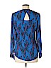 Candie's Blue Long Sleeve Blouse Size M - photo 2