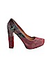 Belle by Sigerson Morrison Purple Heels Size 7 1/2 - photo 1