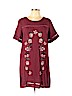 Love, Fire 100% Rayon Burgundy Casual Dress Size M - photo 1