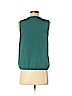 Ann Taylor LOFT Outlet 100% Polyester Green Sleeveless Blouse Size S (petite) - photo 2