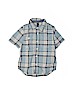 Baby Gap 100% Cotton Blue Short Sleeve Button-Down Shirt Size 4 - photo 1
