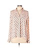 Forever 21 100% Polyester Pink Long Sleeve Blouse Size L - photo 1