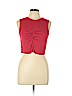 Intimately by Free People Red Sleeveless Top Size L - photo 1