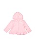Gymboree 100% Cotton Graphic Pink Zip Up Hoodie Size 12-18 mo - photo 1