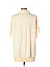 Rachel Zoe 100% Polyester Ivory Short Sleeve Blouse Size L - photo 2