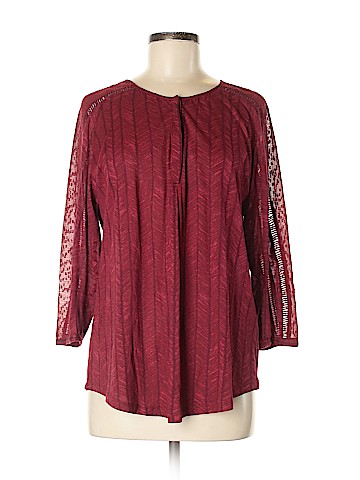 Lucky Brand 3/4 Sleeve Blouse (view 1)
