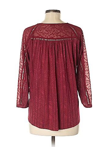 Lucky Brand 3/4 Sleeve Blouse (view 2)