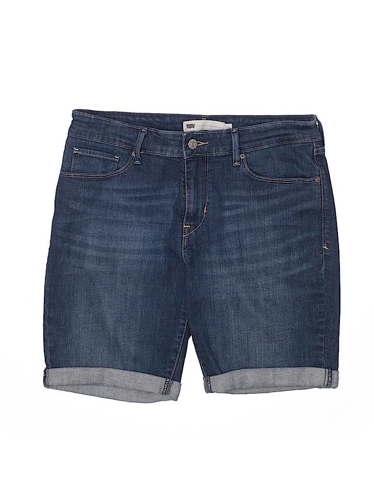 Levi's Blue Denim Shorts Size 12 (petite) - photo 1