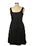 White House Black Market 100% Polyester Black Casual Dress Size 14 - photo 2