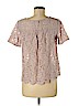 Ann Taylor LOFT Pink Short Sleeve Blouse Size M (petite) - photo 2