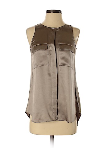 Theory Sleeveless Silk Top (view 1)