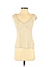 W by Worth Tan Sleeveless Silk Top Size P (petite) - photo 1