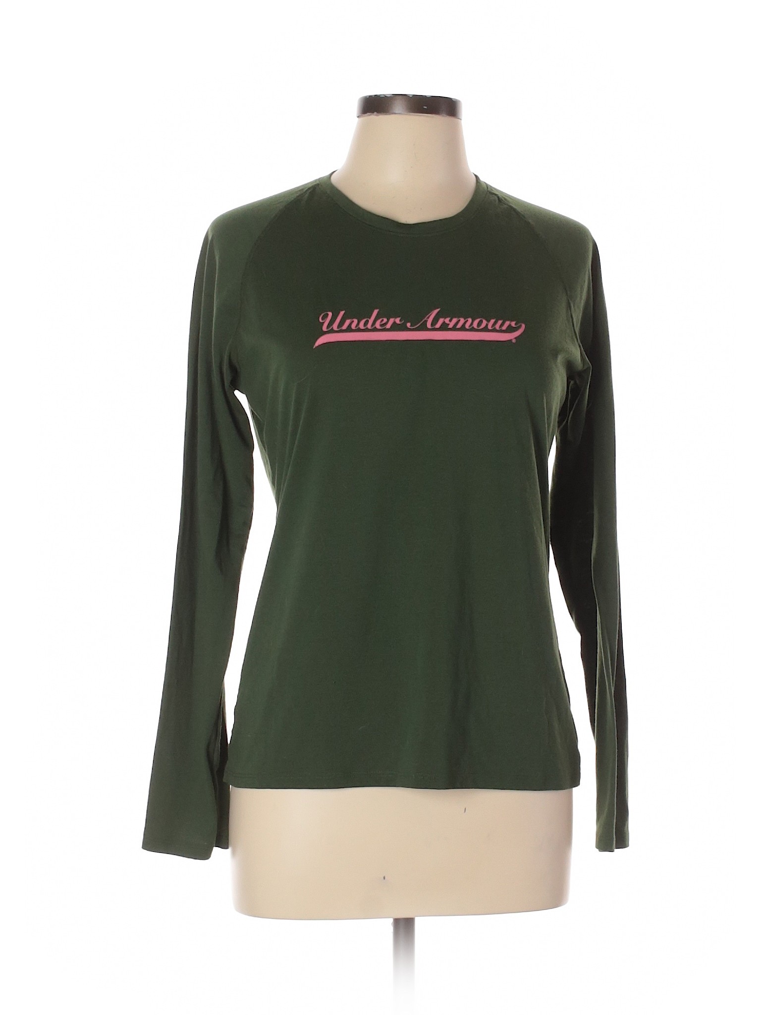 under armour t shirts women green