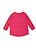Lands' End 100% Cotton Solid Pink Long Sleeve T-Shirt Size 10 - 12 - photo 2
