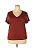A New Day Brown Short Sleeve T-Shirt Size XXL - photo 1