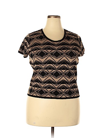Ashley Stewart Short Sleeve Top (view 1)