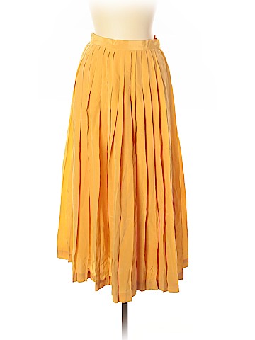 Linda Allard Ellen Tracy Silk Skirt (view 1)