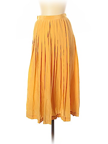 Linda Allard Ellen Tracy Silk Skirt (view 2)