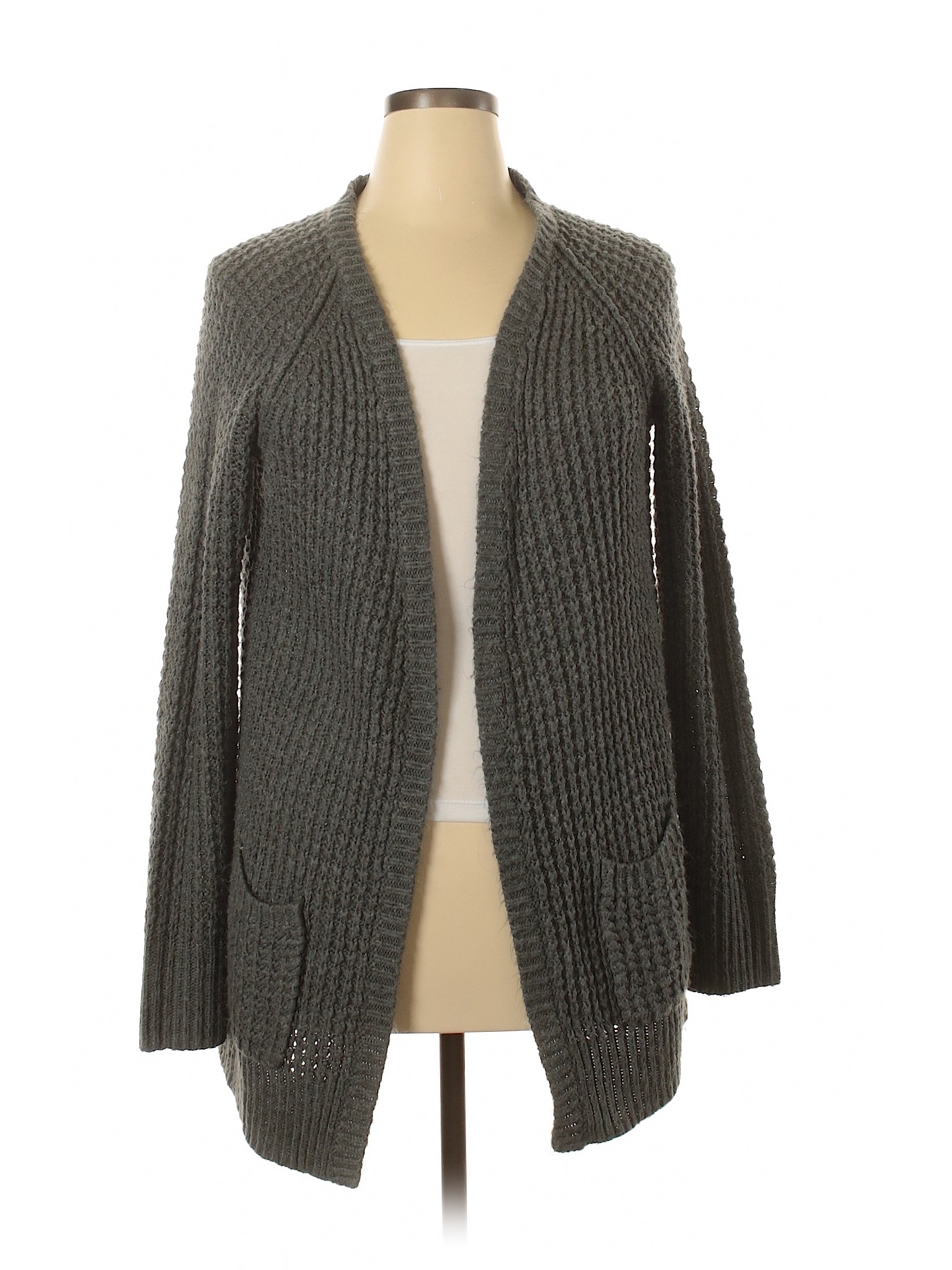 Mossimo Women Gray Cardigan XL | eBay