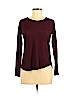 Vince. Burgundy Long Sleeve T-Shirt Size S - photo 1