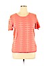 Armani Collezioni Pink Short Sleeve Top Size 14 - photo 1
