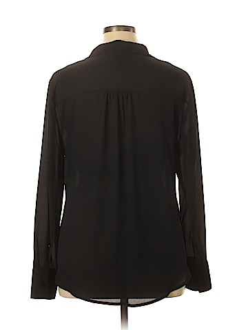 Worthington Plus Long Sleeve Blouse (view 2)
