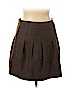 Gap 100% Wool Brown Wool Skirt Size 14 - photo 1