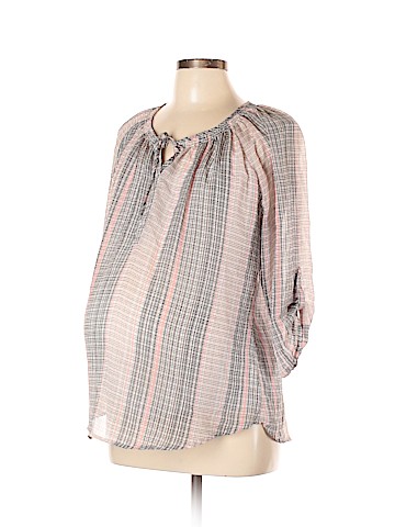 Motherhood 3/4 Sleeve Blouse (view 1)