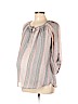 Motherhood 100% Polyester Pink 3/4 Sleeve Blouse Size L - photo 1