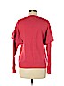 Ann Taylor Red Pullover Sweater Size M - photo 2