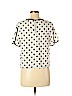 Forever 21 100% Polyester Ivory Short Sleeve Blouse Size M - photo 2