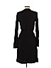 Diane von Furstenberg 100% Viscose Black Casual Dress Size 10 - photo 2