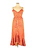 Unbranded 100% Cotton Orange Casual Dress Size XL - photo 1