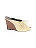 FRYE 100% Leather Ivory Wedges Size 7 - photo 1