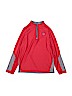 Under Armour 100% Polyester Color Block Red Track Jacket Size L (youth) - photo 1
