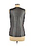 Peter Nygard 100% Polyester Silver Sleeveless Blouse Size M (petite) - photo 2