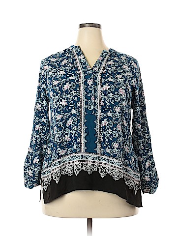 Cato 3/4 Sleeve Blouse (view 1)