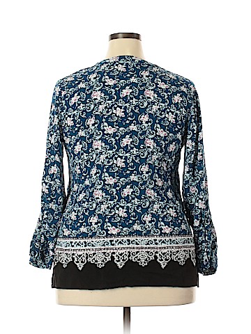 Cato 3/4 Sleeve Blouse (view 2)