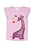 Gymboree 100% Cotton Purple Short Sleeve T-Shirt Size 7 - photo 1