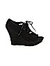 Love Culture Black Wedges Size 10 - photo 1