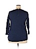 Max Studio 100% Wool Blue Wool Pullover Sweater Size 1X - photo 2