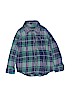 Baby Gap 100% Cotton Green Long Sleeve Button-Down Shirt Size 5 - photo 1