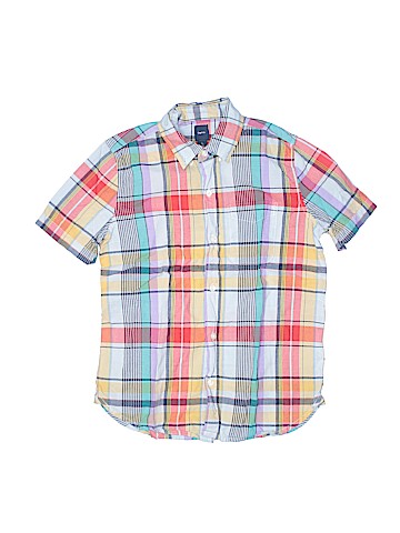 Gap Kids Short Sleeve Button-Down Shirt (view 1)